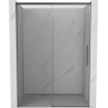 Mexen Rox uși de duș glisante 155 cm, transparent, gun metal - 8C2-155-000-95-00