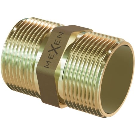 Mexen BRASS sárgaréz nippel 5/4 TZ x 5/4 TZ - W97404-5454