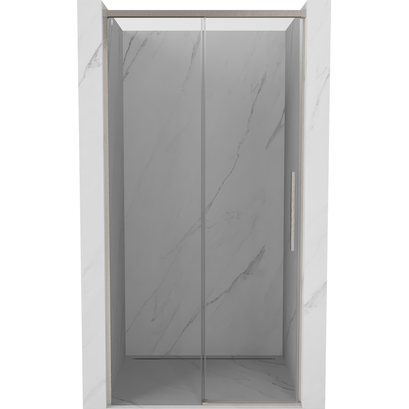 Mexen Rox uși de duș glisante 100 cm, transparent, nichel periat - 8C2-100-000-97-00