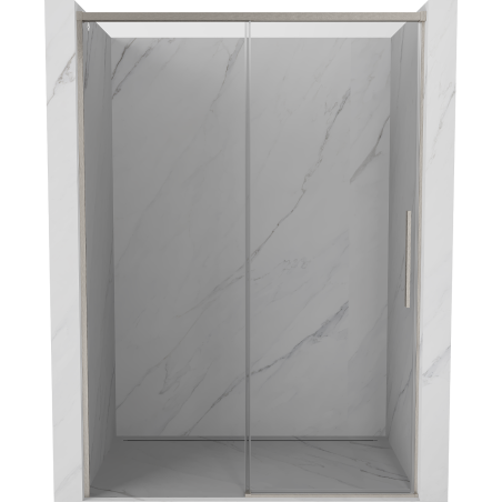 Mexen Rox uși de duș glisante 145 cm, transparent, nichel periat - 8C2-145-000-97-00
