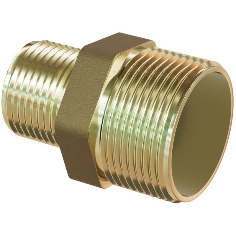 Mexen BRASS niplă reducătoare din alamă 6/4 GZ x 3/4 GZ - W97405-6434