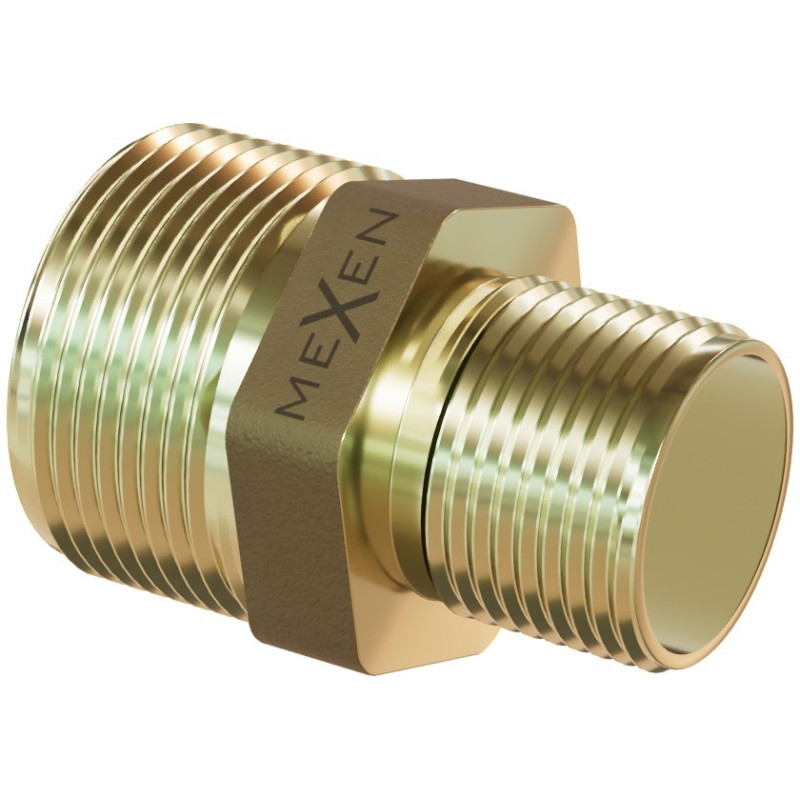 Mexen BRASS sárgaréz redukciós adapter 6/4 GZ x 1 GZ - W97405-6410