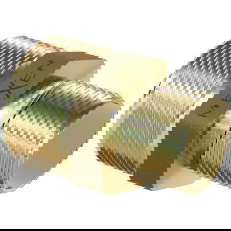 Mexen BRASS sárgaréz redukciós menetes csőcsatlakozó 6/4 GZ x 1 GZ - W97405-6410