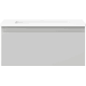 Mexen Orio dulap baie 50 cm cu lavoar Otis, 1 sertar, gri mat/alb mat - 91A10-05023-1-BF62-W18M01