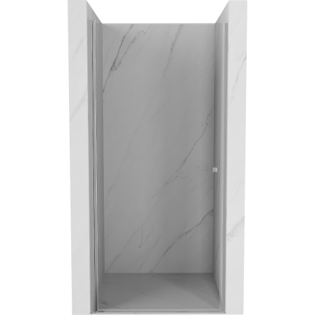 Mexen Pretoria ușă de duș batantă 80 cm, transparentă, cromată - 852-080-000-01-00