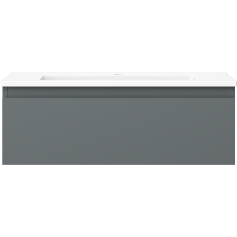 Mexen Orio dulap baie 70 cm cu chiuvetă Otis, 1 sertar, grafit mat/alb mat - 91A10-07023-1-BF66-W18M01