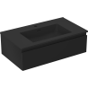 Mexen Orio dulap baie 80 cm cu chiuvetă Otis, 1 sertar, negru mat - 91A10-08023-1-BF71-W18M71