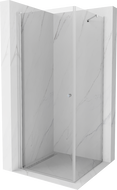 Mexen Pretoria cabină de duș rabatabilă 70 x 70 cm, transparentă, crom - 852-070-070-01-00