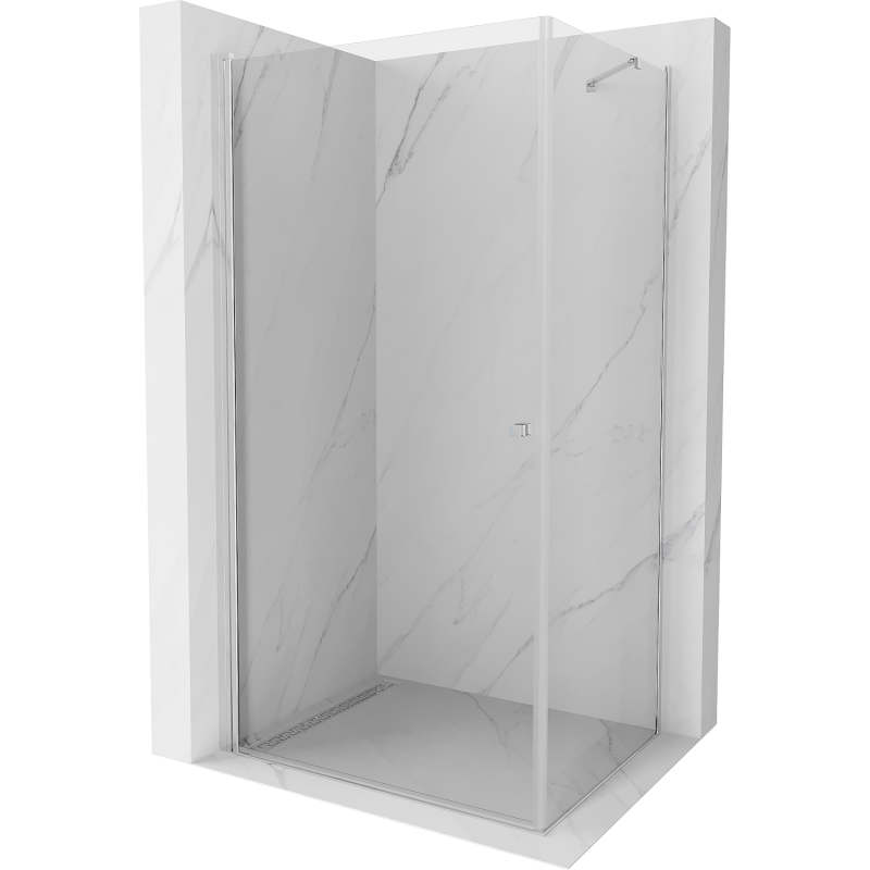 Mexen Pretoria cabină de duș cu balamale 70 x 90 cm, transparent, Crom - 852-070-090-01-00