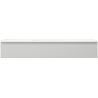 Mexen Orio dulap pentru baie 140 cm cu chiuvetă Otis, 1 sertar, gri mat/alb mat - 91A10-14023-1-BF62-W18M01