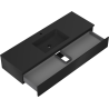 Mexen Orio dulap baie 140 cm cu lavoar Otis, 1 sertar, negru mat - 91A10-14023-1-BF71-W18M71