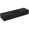 Mexen Orio dulap baie 160 cm cu lavoar Otis, 1 sertar, negru mat - 91A10-16023-1-BF71-W18M71