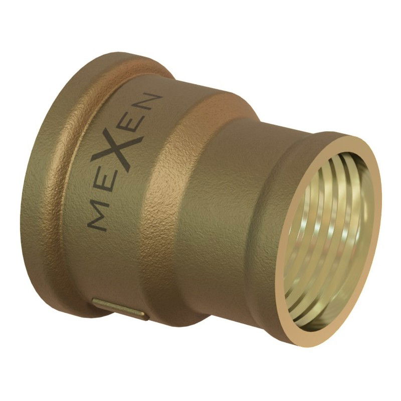 Mexen BRASS sárgaréz szűkítő karmantyú 2 BB x 5/4 BB - W97406-2054