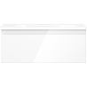 Mexen Orio dulap baie 60 cm cu lavoar Vela, 1 sertar, alb lucios - 91A10-06023-1-BF00-W23M00