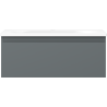 Mexen Orio dulap baie 60 cm cu lavoar Vela, 1 sertar, grafit mat/alb mat - 91A10-06023-1-BF66-W23M01