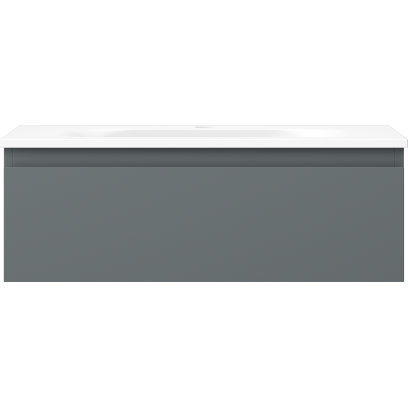 Mexen Orio dulap baie 70 cm cu chiuvetă Vela, 1 sertar, grafit mat/alb mat - 91A10-07023-1-BF66-W23M01