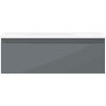 Mexen Orio dulap baie 70 cm cu lavoar Vela, 1 sertar, grafit mat/alb mat - 91A10-07023-1-BF66-W23M01