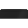 Mexen Orio dulap baie 80 cm cu chiuvetă Vela, 1 sertar, negru mat - 91A10-08023-1-BF71-W23M71