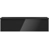 Mexen Orio dulap baie 90 cm cu lavoar Vela, 1 sertar, negru lucios/negru mat - 91A10-09023-1-BF70-W23M71