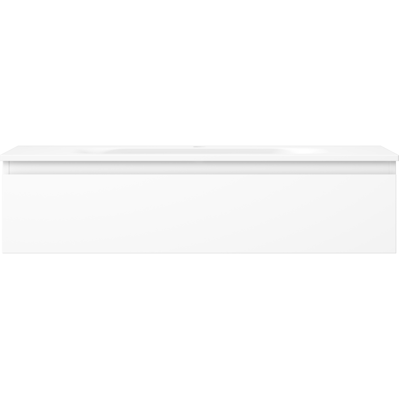 Mexen Orio dulap baie 100 cm cu chiuvetă Vela, 1 sertar, alb mat - 91A10-10023-1-BF01-W23M01