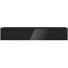 Dulap Mexen Orio pentru baie 140 cm cu lavoar Vela, 1 sertar, negru lucios/negru mat - 91A10-14023-1-BF70-W23M71