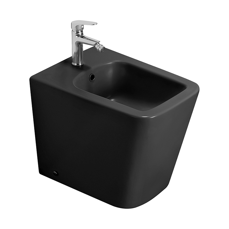 Bidet Mexen Cube de podea, negru mat - 36925085