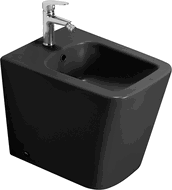 Bidet Mexen Cube de podea, negru mat - 36925085
