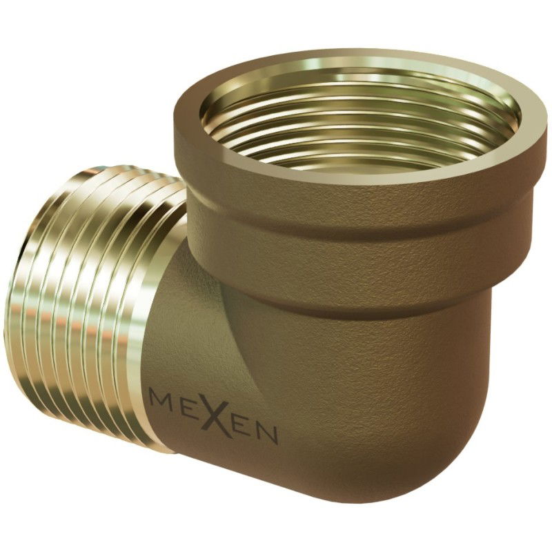 Mexen BRASS sárgaréz könyök 3/4 GZ x 3/4 GW - W97410-3434