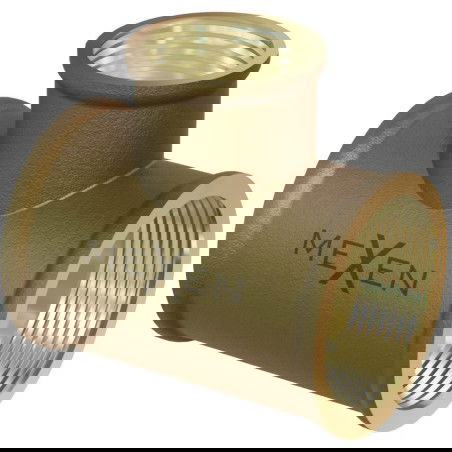 Mexen BRASS sárgaréz elágazó 5/4 belső menet x 1/2 belső menet x 5/4 belső menet - W97412-541254