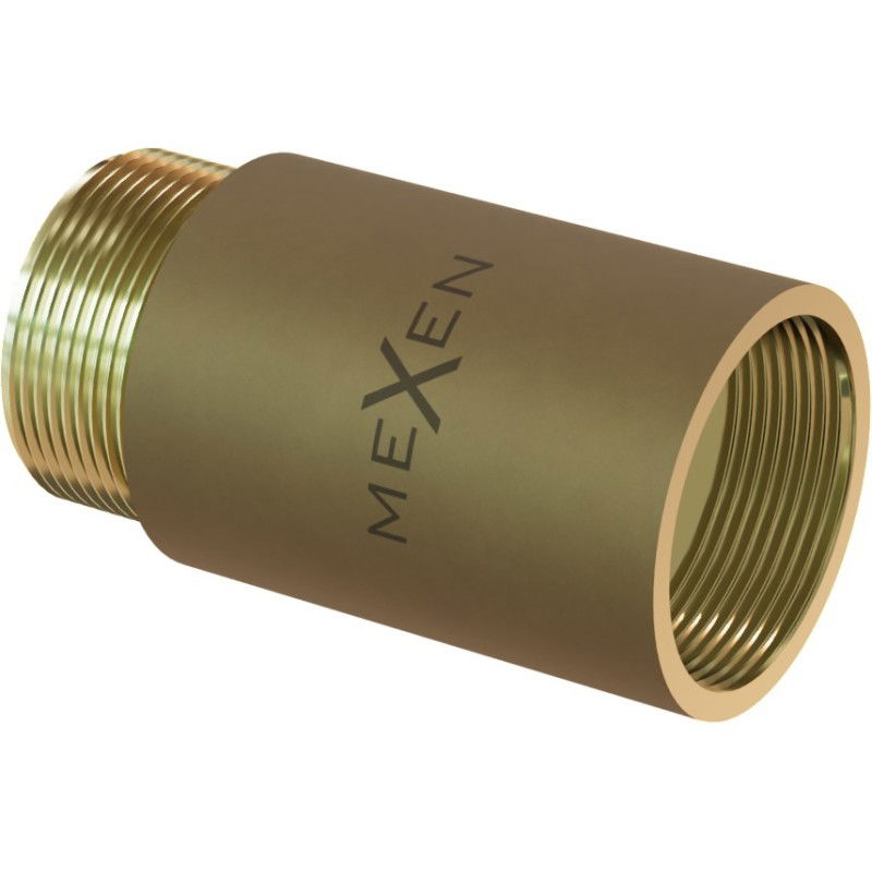 Mexen BRASS kerek sárgaréz hosszabbító 1 BB x 1 KB, 10 mm - W97415-1010-10
