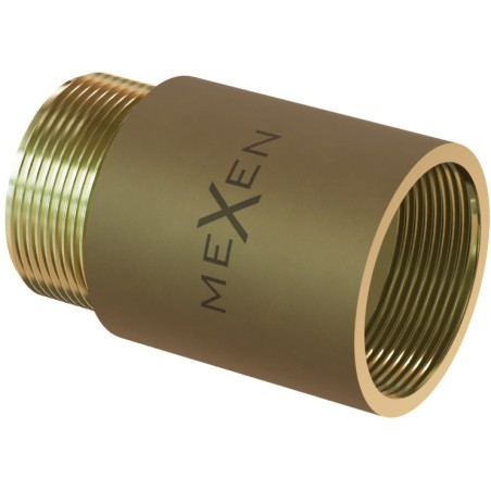 Mexen BRASS kerek réz csatlakozó toldó 1/2 BM x 3/8 BM, 10 mm - W97416-1238-10