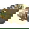Mexen BRASS sárgaréz könyök-dugó 2 GZ x 2 GW - W97418-2020