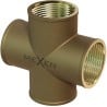 Mexen BRASS réz keresztidom 3/4 BB x 3/4 BB x 3/4 BB x 3/4 BB - W97418-34343434
