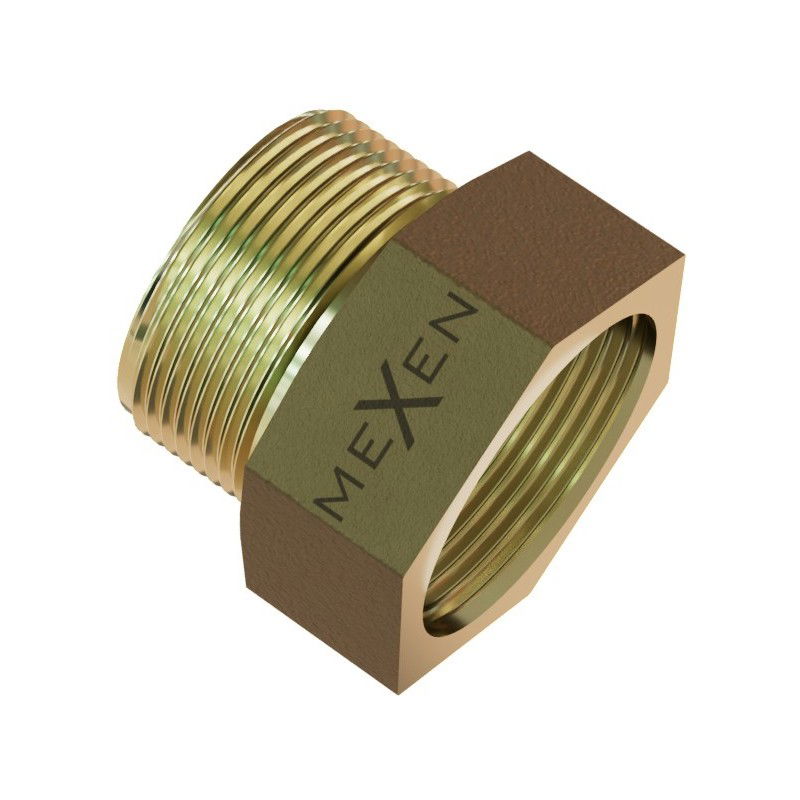 Mexen BRASS reducție mamă-tată din alamă 3/4 GW x 1/2 GZ - W97419-3412