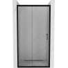 Mexen Apia ușă de duș culisantă 135 cm, transparent, Neagră - 845-135-000-70-00