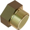 Mexen BRASS sárgaréz csökkentett menetes anya 2 GW x 6/4 GZ - W97419-2064
