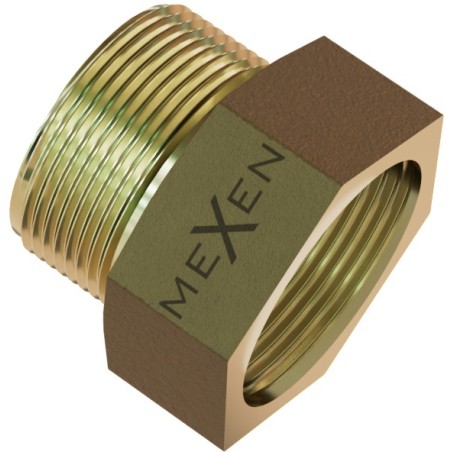 Mexen BRASS sárgaréz csökkentett menetes anya 2 GW x 6/4 GZ - W97419-2064
