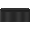 Mexen Rivel dulap baie 60 cm cu lavoar Otis, 1 sertar, canelat, negru mat - 91A20-06023-1-BF71-W18M71