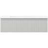 Mexen Rivel dulap baie 80 cm cu lavoar Otis, 1 sertar, striat, gri mat/alb mat - 91A20-08023-1-BF62-W18M01