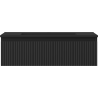 Mexen Rivel dulap baie 80 cm cu lavoar Otis, 1 sertar, structurat, negru mat - 91A20-08023-1-BF71-W18M71