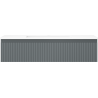 Mexen Rivel dulap baie 100 cm cu lavoar Otis, 1 sertar, canelat, grafit mat/alb mat - 91A20-10023-1-BF66-W18M01