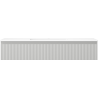 Mexen Rivel dulap baie 120 cm cu chiuvetă Otis, 1 sertar, canelat, gri mat/alb mat - 91A20-12023-1-BF62-W18M01