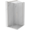 Mexen Rox cabină de duș glisantă 90 x 90 cm, transparent, nichel periat - 8C2-090-090-97-00