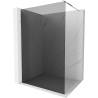 Mexen Kioto Walk-in zuhanyfal 130 x 200 cm, grafit 8 mm, króm - 800-130-101-01-40