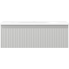 Mexen Rivel dulap baie 70 cm cu lavoar Vela, 1 sertar, striat, gri mat/alb mat - 91A20-07023-1-BF62-W23M01