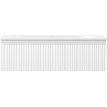 Mexen Rivel dulap baie 80 cm cu lavoar Vela, 1 sertar, texturat, alb mat - 91A20-08023-1-BF01-W23M01