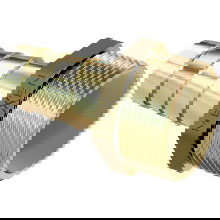 Mexen BRASS tömlőcsatlakozó sárgaréz 1/4 GZ x 14 mm - W97421-1414