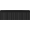 Mexen Rivel dulap baie 80 cm cu lavoar Vela, 1 sertar, canelat, negru mat - 91A20-08023-1-BF71-W23M71