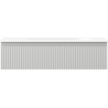 Dulap baie Mexen Rivel 90 cm cu lavoar Vela, 1 sertar, canelat, gri mat/alb mat - 91A20-09023-1-BF62-W23M01
