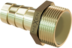 Mexen BRASS tömlőcsatlakozó sárgaréz 1/2 GZ x 12 mm - W97421-1212